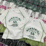 Áo Thun Nữ Cổ Tròn Baby Tee In Chữ Numbering Mạc AH787