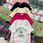 Áo Thun Nữ Cổ Tròn Baby Tee In Chữ Numbering Mạc AH787
