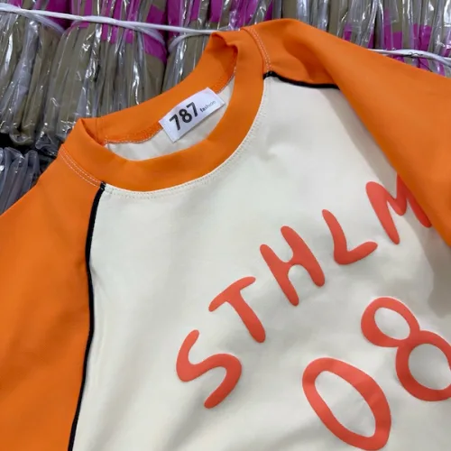 Áo Thun Nữ Cổ Tròn Baby Tee In Chữ STHLM 08 Mạc AH787