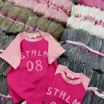 Áo Thun Nữ Cổ Tròn Baby Tee In Chữ STHLM 08 Mạc AH787