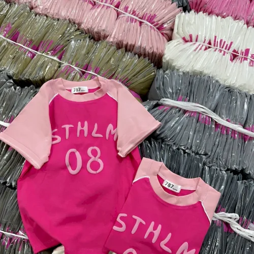 Áo Thun Nữ Cổ Tròn Baby Tee In Chữ STHLM 08 Mạc AH787