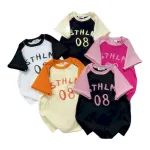Áo Thun Nữ Cổ Tròn Baby Tee In Chữ STHLM 08 Mạc AH787