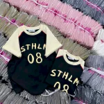 Áo Thun Nữ Cổ Tròn Baby Tee In Chữ STHLM 08 Mạc AH787