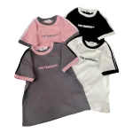 Áo Thun Nữ Cổ Tròn Baby Tee In Chữ The Famous Mạc AH787