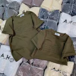 Áo Thun Nữ Cổ Tròn Baby Tee In Dập Nổi Chữ Nhuyễn Mạc AH787