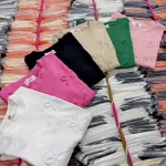 Áo Thun Nữ Cổ Tròn Baby Tee In Dập Nổi Hình Nơ Mạc AH787
