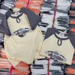 Áo Thun Nữ Cổ Tròn Baby Tee In Hình Cổ Khoét Giọt Nước Mạc AH787