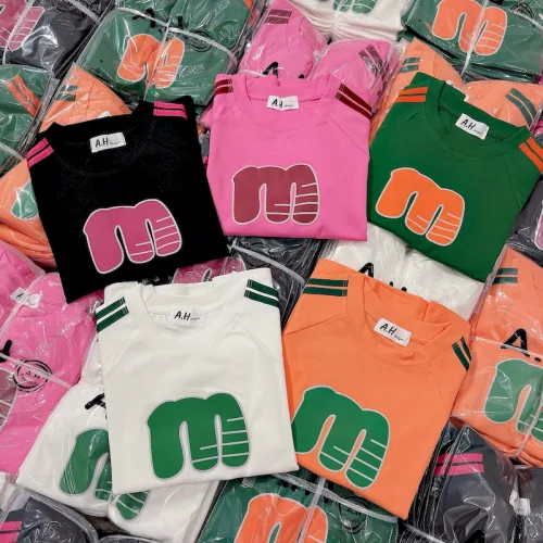 Áo Thun Nữ Cổ Tròn Baby Tee In Hình Trái Tim Mạc AH787