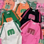 Áo Thun Nữ Cổ Tròn Baby Tee In Hình Trái Tim Mạc AH787