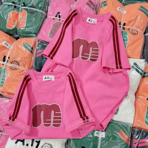 Áo Thun Nữ Cổ Tròn Baby Tee In Hình Trái Tim Mạc AH787