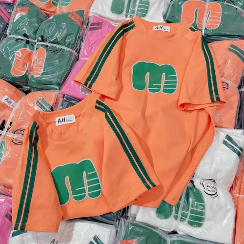 Áo Thun Nữ Cổ Tròn Baby Tee In Hình Trái Tim Mạc AH787