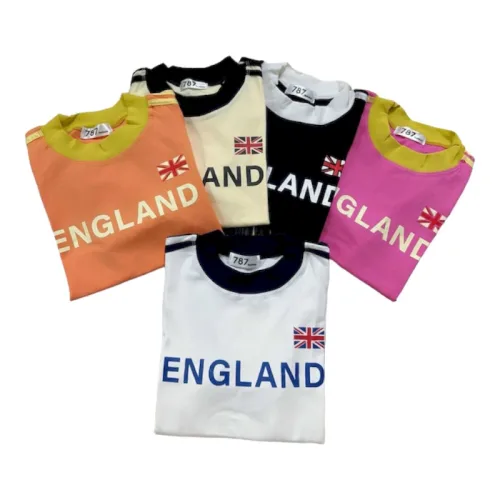 Áo Thun Nữ Cổ Tròn Baby Tee In Logo Chữ ENGLAND Mạc AH787