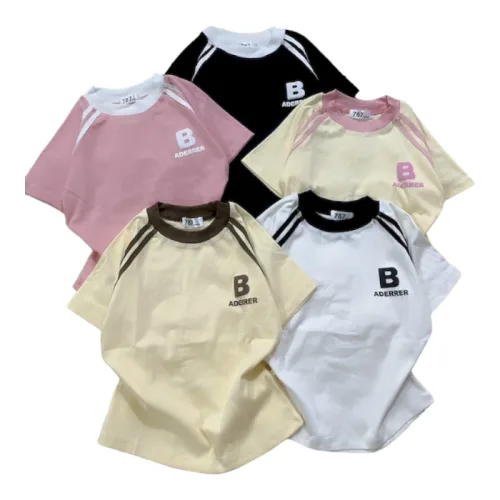 Áo Thun Nữ Cổ Tròn Baby Tee In Logo Ngực Chữ B Mạc AH787