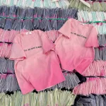 Áo Thun Nữ Cổ Tròn Baby Tee In Màu Loang Mạc AH787