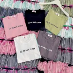 Áo Thun Nữ Cổ Tròn Baby Tee In Màu Loang Mạc AH787