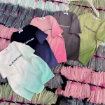 Áo Thun Nữ Cổ Tròn Baby Tee In Màu Loang Mạc AH787