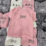 Áo Thun Nữ Cổ Tròn Baby Tee In Số 1988 Mạc AH787