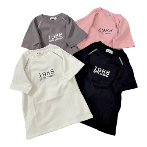 Áo Thun Nữ Cổ Tròn Baby Tee In Số 1988 Mạc AH787
