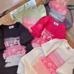 Áo thun nữ cổ tròn Baby Tee ôm body từ 35kg - 55kg in chữ hello friend