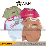 Áo thun nữ cổ tròn Baby Tee ôm body từ 35kg - 55kg in chữ keep