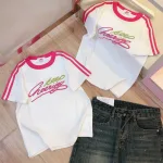 Áo thun nữ cổ tròn Baby Tee ôm body từ 35kg - 55kg in chữ keep