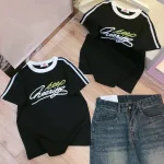 Áo thun nữ cổ tròn Baby Tee ôm body từ 35kg - 55kg in chữ keep