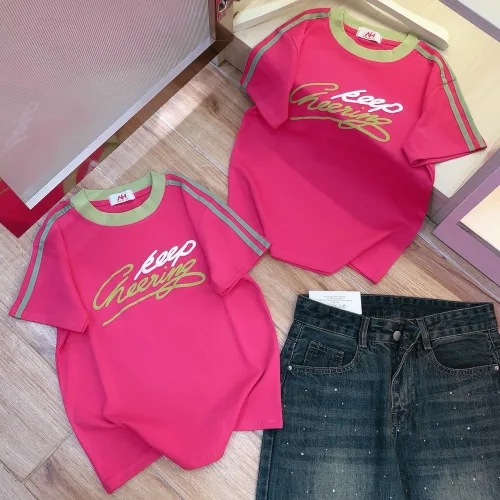 Áo thun nữ cổ tròn Baby Tee ôm body từ 35kg - 55kg in chữ keep