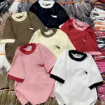 Áo Thun Nữ Cổ Tròn Baby Tee Phối Túi Giả Mini Mạc AH787