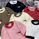 Áo Thun Nữ Cổ Tròn Baby Tee Phối Túi Giả Mini Mạc AH787