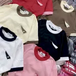 Áo Thun Nữ Cổ Tròn Baby Tee Phối Túi Giả Mini Mạc AH787