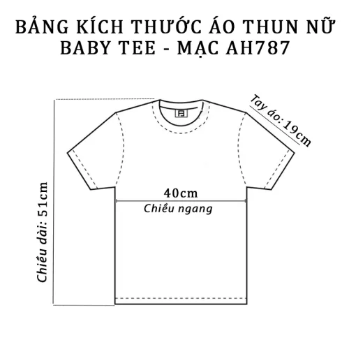 Áo Thun Nữ Cổ Tròn Baby Tee Tay Phối Màu In Hình Ngôi Sao AH787