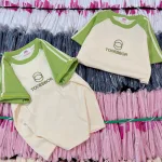 Áo Thun Nữ Cổ Tròn Baby Tee Thêu Chữ TODBBEOR Mạc AH787