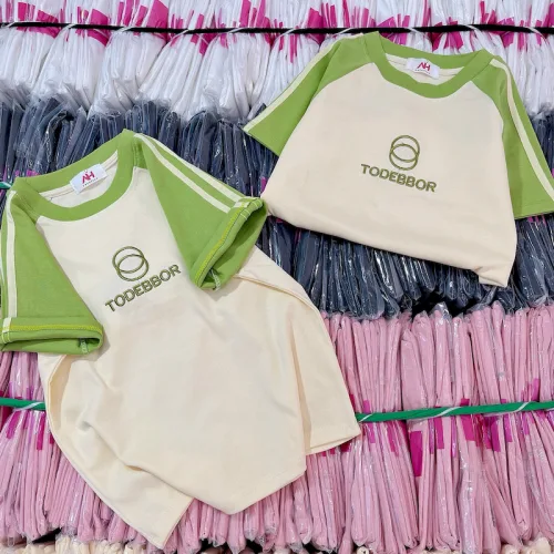 Áo Thun Nữ Cổ Tròn Baby Tee Thêu Chữ TODBBEOR Mạc AH787