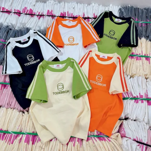 Áo Thun Nữ Cổ Tròn Baby Tee Thêu Chữ TODBBEOR Mạc AH787
