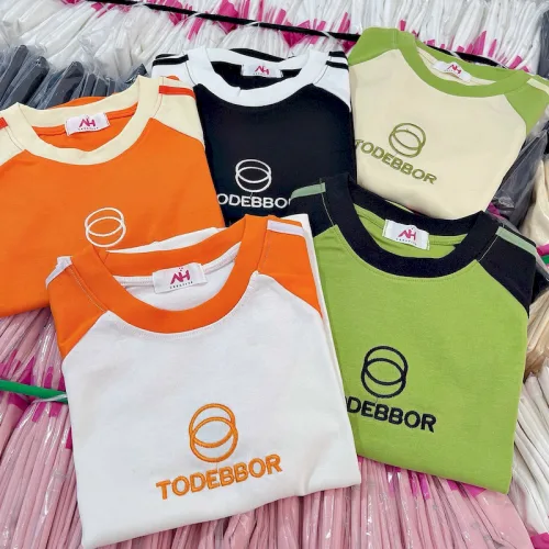 Áo Thun Nữ Cổ Tròn Baby Tee Thêu Chữ TODBBEOR Mạc AH787