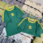 Áo Thun Nữ Cổ Tròn Baby Tee Viền Bo Màu In Chữ Gấu Mạc AH787