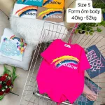 Áo Thun Nữ Cổ Tròn Form Ôm Body In Hình Size S(40-52kg)
