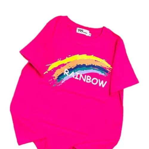 Áo Thun Nữ Cổ Tròn Form Ôm Body In Hình Size S(40-52kg)