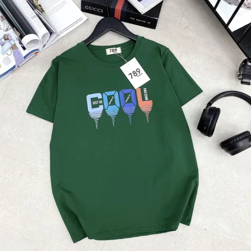 Áo thun nữ cổ tròn form suông in chữ Cool màu