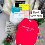 Áo Thun Nữ Cổ Tròn Form Rộng In Hình Size L(55-75kg)