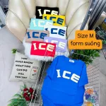 Áo Thun Nữ Cổ Tròn Form Suông Ôm In Hình Size M(40-60kg)