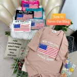 Áo Thun Nữ Cổ Tròn Form Đại In Hình Size XL(65-85kg)