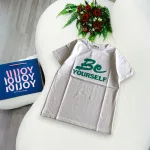 Áo Thun Nữ Cổ Tròn Form Vừa In Chữ Be yourself Size M(40-60kg)