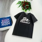 Áo Thun Nữ Cổ Tròn Form Vừa In Chữ Be yourself Size M(40-60kg)