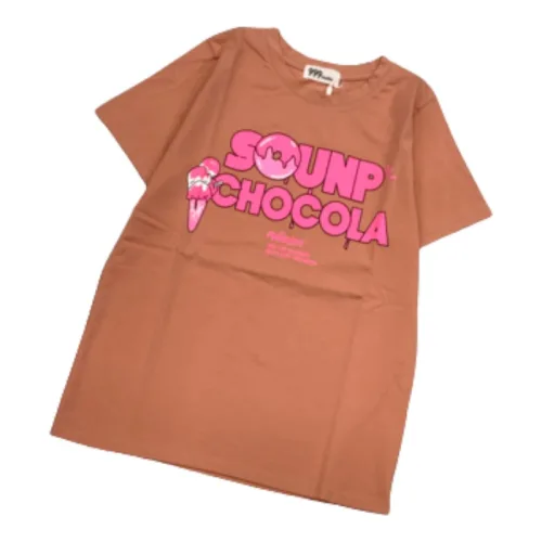 Áo Thun Nữ Cổ Tròn Form Vừa In Chữ Sounp Chocola Size M(40-60kg)