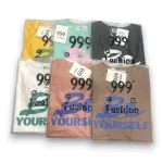 Áo Thun Nữ Cổ Tròn Form Vừa In Hình Chữ Be Yourself Size M(40-60kg)