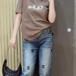 Áo Thun Nữ Cổ Tròn Thuê Chữ I AM GREAT form vừa size M(40-60kg)