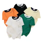 Áo thun nữ in chữ từ vai xuống Baby Tee ôm body từ 35kg - 55kg