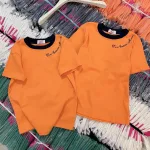Áo thun nữ in chữ từ vai xuống Baby Tee ôm body từ 35kg - 55kg