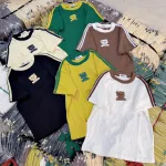 Áo thun nữ in Hình Gấu trước ngực Baby Tee ôm body từ 35kg - 55kg